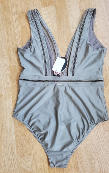 Ted Baker London Plunge One Piece Swimsuit - NEW - Picture 8 of 15